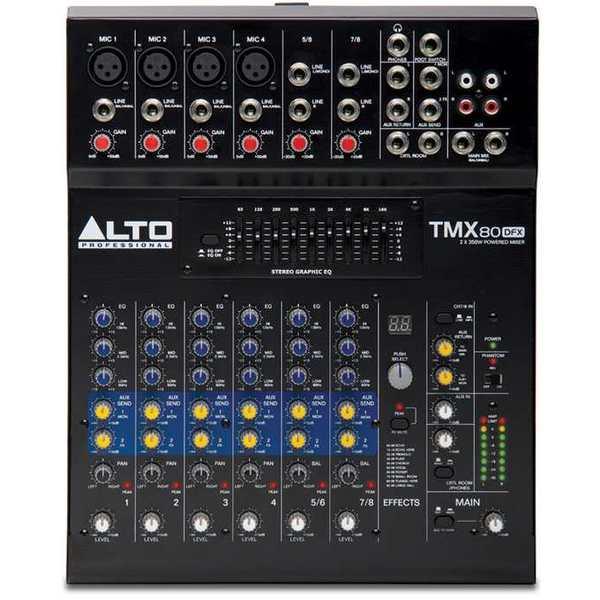 Mixer ALTO TMX 80 DFX